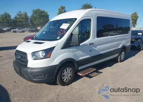 2020 Ford Transit-350 Passenger Van Xl from USA, damaged, VIN 1FBAX2C86LKA88983